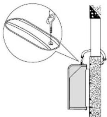DELONGHI Pinguino PAC F200 - DISPOSIZIONE DELL'UNITA'ESTERNAT - 5