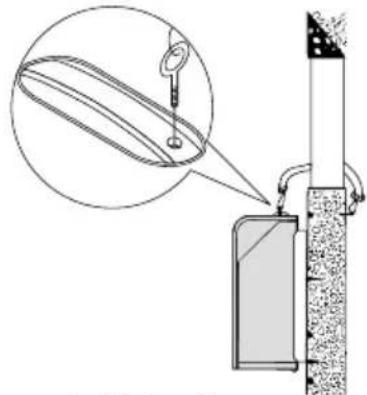 DELONGHI Pinguino PAC F200 - INSTALLATIE VAN DE BUITENEENHEID - 5