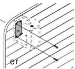 DELONGHI Pinguino PAC F200 - INSTALLATIE VAN DE BUITENEENHEID - 3