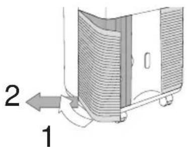 DELONGHI Pinguino PAC F200 - REINIGUNG DER LUFTFILTER - 1