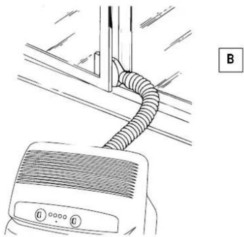 DELONGHI PAC F 17 OEKO - AIR CONDITIONING WITHOUT INSTALLATION FOR INSTANT TEMPORARY USAGE - 3
