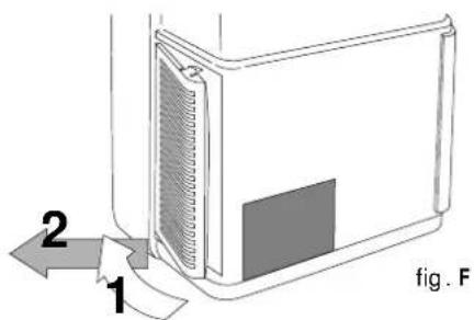 DELONGHI PAC F 17 OEKO - REINIGUNG DER LUFTFILTER - 1