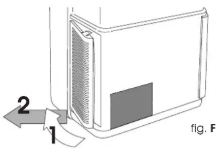 DELONGHI Pinguino PAC F 16 - LIMPEZA DOS Filtros DE AR - 1