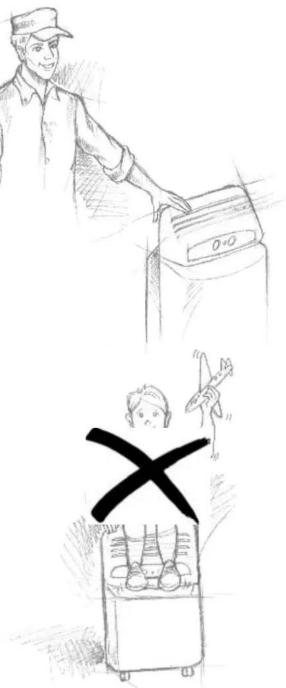 DELONGHI Pinguino PAC F14 - Advertencias - 1