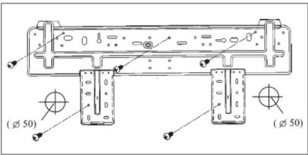 DELONGHI One 140 - Installation des lignes frigorifiques, électriques et d'évacuation de la condensation - 1