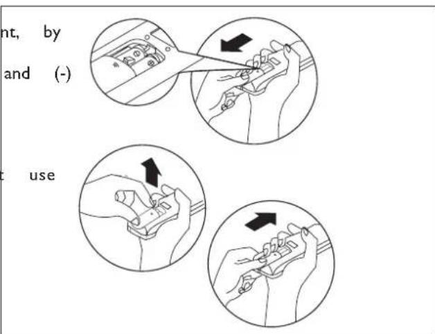 DELONGHI One 140 - How to insert the batteries - 2