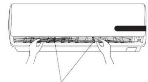 DELONGHI One 140 - Adjustment of horizontal airflow (manual) - 2