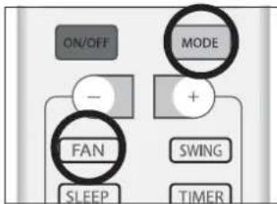 DELONGHI FRIO12 - Fan mode - 1