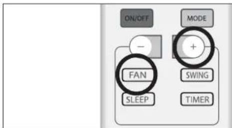 DELONGHI FRIO12 - Switching off the unit display - 5