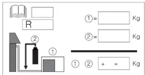 DELONGHI FRIO12 - CHARGE SUPPLEMENTAIRE DE RÉFRIGERANT - 1