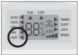 DELONGHI FRIO18 - HEATING MODE - 2