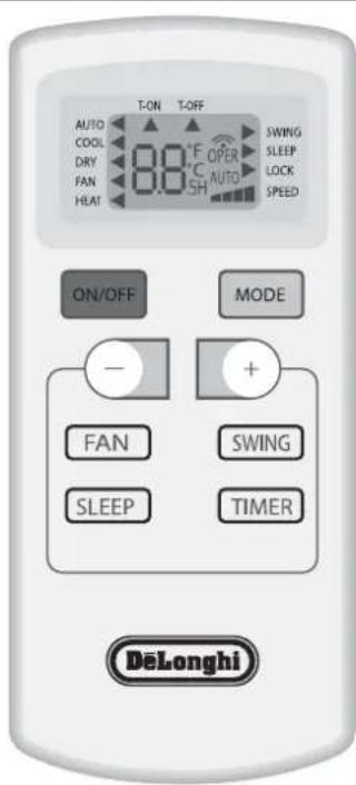 DELONGHI FRIO18 - Adjustment of horizontal airflow (manual) - 2