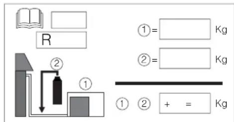 DELONGHI FRIO18 - CHARGE SUPPLEMENTAIRE DE RÉFRIGERANT - 1