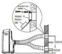 CLIMADIFF Clima 22R - INSTRUCTIONS D'INSTALLATION (optionnel) Installation dans une fenetre coulissante - 4