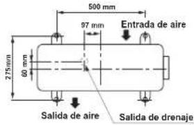 CARRIER 42ADF035 - Fijación de tornillos de la unidad exterior - 1