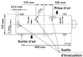 CARRIER 42ADF035 - Fixation des boulons de l'unité extérieure - 2