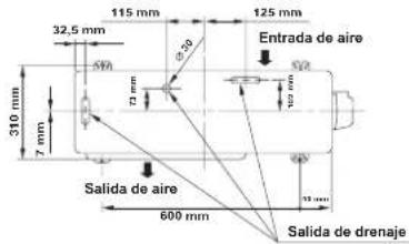CARRIER 42ADF035 - Fijación de tornillos de la unidad exterior - 2