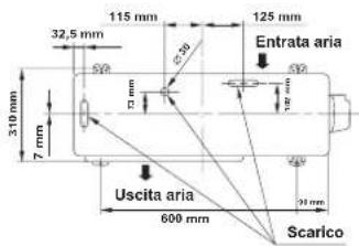 CARRIER 42ADF035 - Fissaggio dei bulloni dell'apparecchio esterno - 2