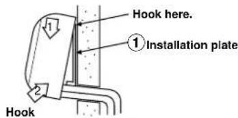 CARRIER 42HQV035 - Indoor Unit Fixing - 1