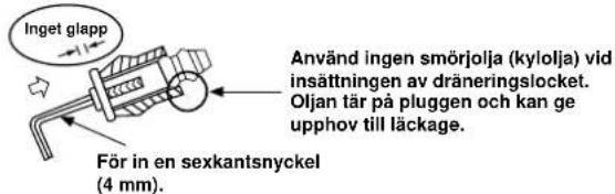 CARRIER 42HQV035 - Fästa dräneringslocket - 2
