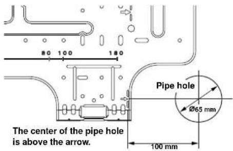 CARRIER 42HQV035 - Cutting a hole - 1