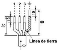 CARRIER 42HQV035 - Pelado del cable de conexión - 2