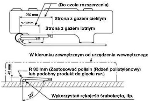 CARRIER 42HQV035 - Połączenie instalacji rurowej po lewej stronie - 1