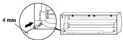 CARRIER 42HQV035 - Fästa dräneringslocket - 1