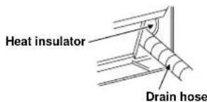 CARRIER 42HQV035 - How to install the drain hose - 1