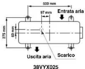 CARRIER 42HQV035 - Fissaggio dei bulloni dell'apparecchio esterno - 1
