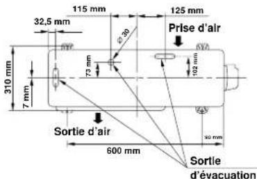 CARRIER 42HQV035 - Fixation des boulons de l'unité extérieure - 2