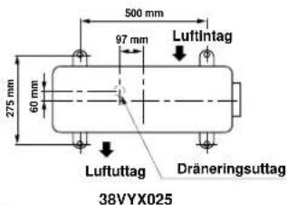 CARRIER 42HQV035 - Fästskruvsarrangemang för utomhusenheten - 1
