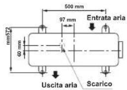 CARRIER 42ADF025 - Fissaggio dei bulloni dell'apparecchio esterno - 1