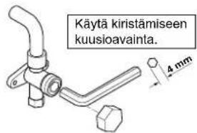 CARRIER 42ADF025 - Tivistetyn venttiillin kasittelyssa huomioitavia seikkoja - 1