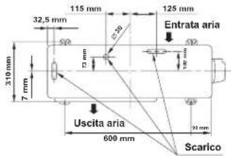 CARRIER 42ADF025 - Fissaggio dei bulloni dell'apparecchio esterno - 2