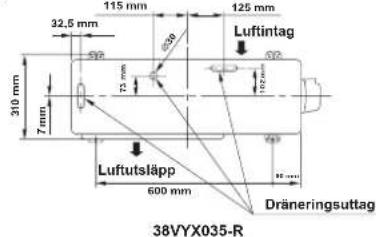 CARRIER 42ADF025 - Fästskruvsarrangemäng für utomhusenheten - 2