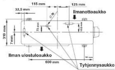 CARRIER 42ADF025 - Ulkoyksikon kiinnittäminen kiinrityspulteilla - 2