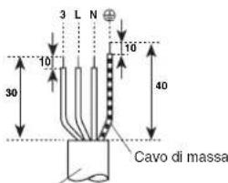 CARRIER 42ADF025 - Collegamento dei Cavi - 2