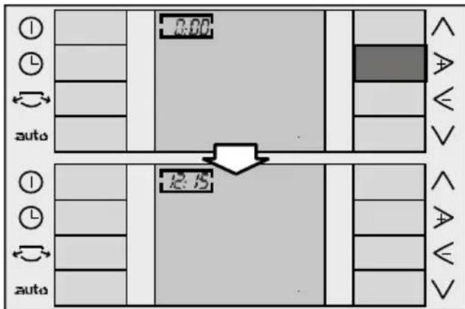 BOSCH PAS 0740 - Setting the clock - 3