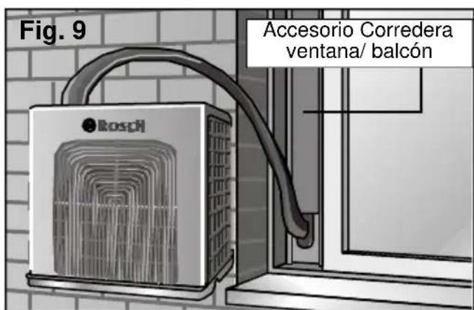 BOSCH PAS 0740 - Emplazamente de launidad exterior - 2