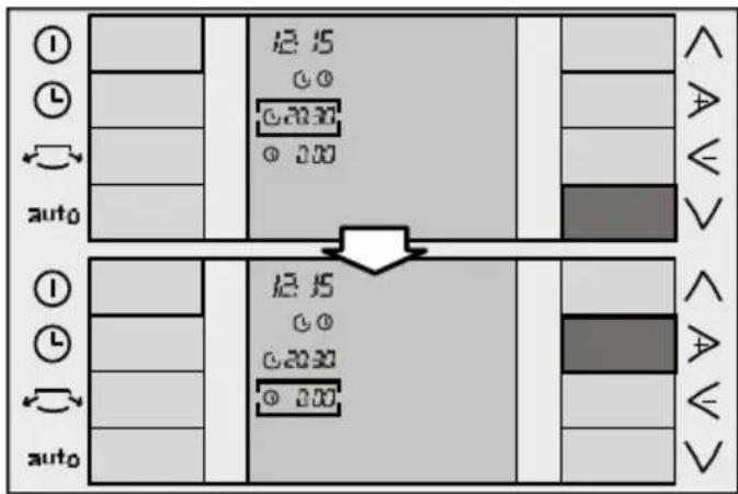 BOSCH PAS 0740 - Programming the appliance start / stop time - 4