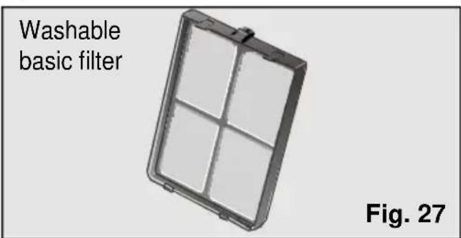 BOSCH PAS 0740 - Cleaning and changing the purifying filters - 2