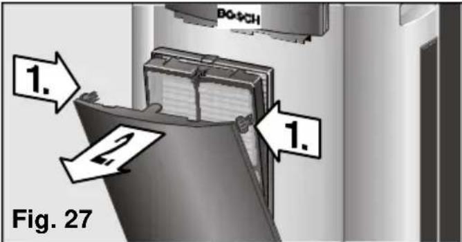 BOSCH PAS 0740 - Pulizia e sostituzione di filtri purificatori - 1