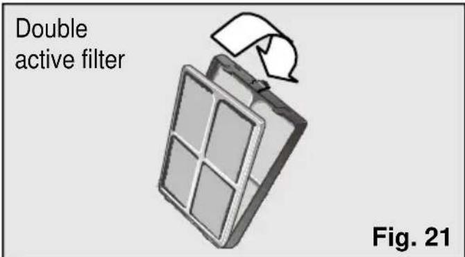 BOSCH PAM 21011 - Cleaning and changing the purifying filters - 4