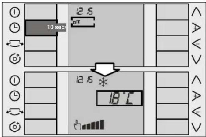 BOSCH PAM 21011 - Turning the timer off - 2