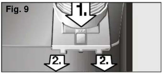 BOSCH PAM 21011 - Preparing the appliance before use Installing the air expulsion tube - 3