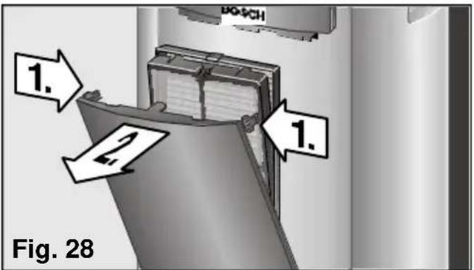 BOSCH PAM 17000 - Limpieza y cambio de filtros purificadores - 1