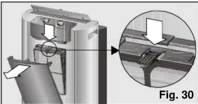 BOSCH PAM 17000 - Limpeza e substituição dos filtros purificadores - 3