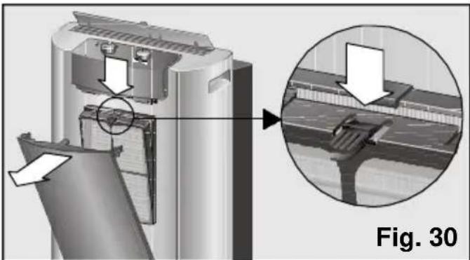 BOSCH PAM 17000 - Nettoyage et changement des filtres purificateurs - 2