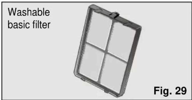 BOSCH PAM 0330 - Cleaning and changing the purifying filters - 2